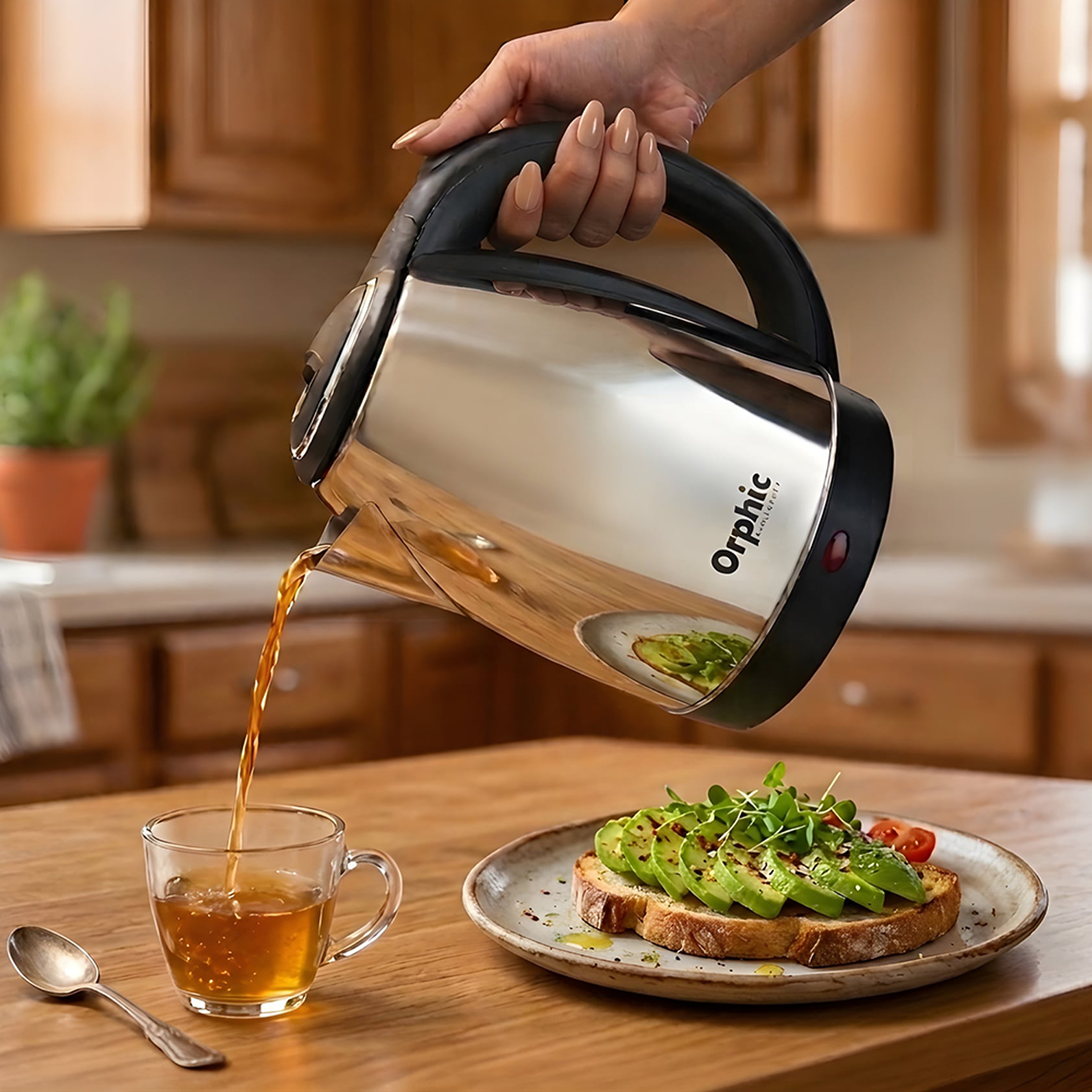 Orphic Electric Kettle – Matte Finish (1.8L, 1500W)